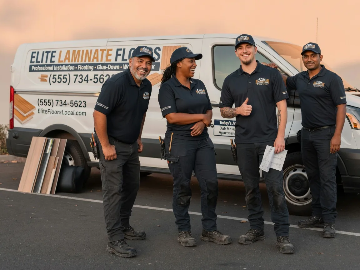 Laminate flooring installation company in Dublin, VA